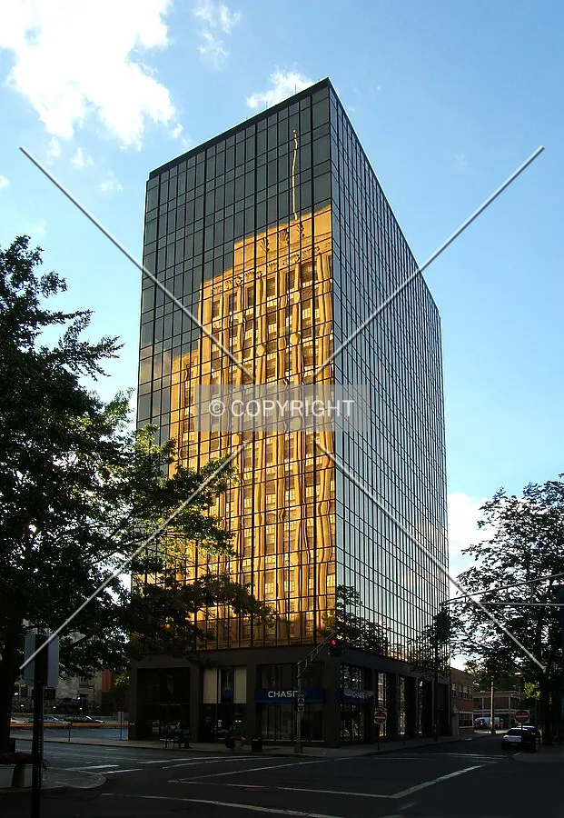 View from the east