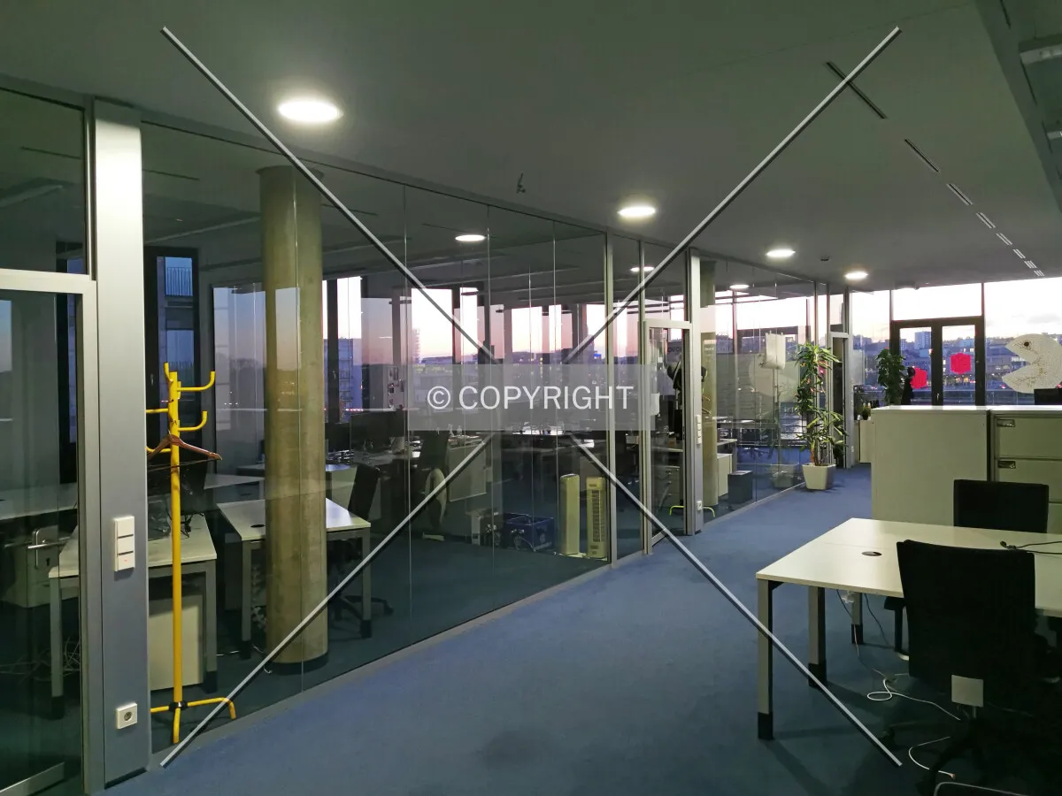Inside an office