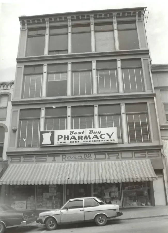 Vintage view from the south; 1978