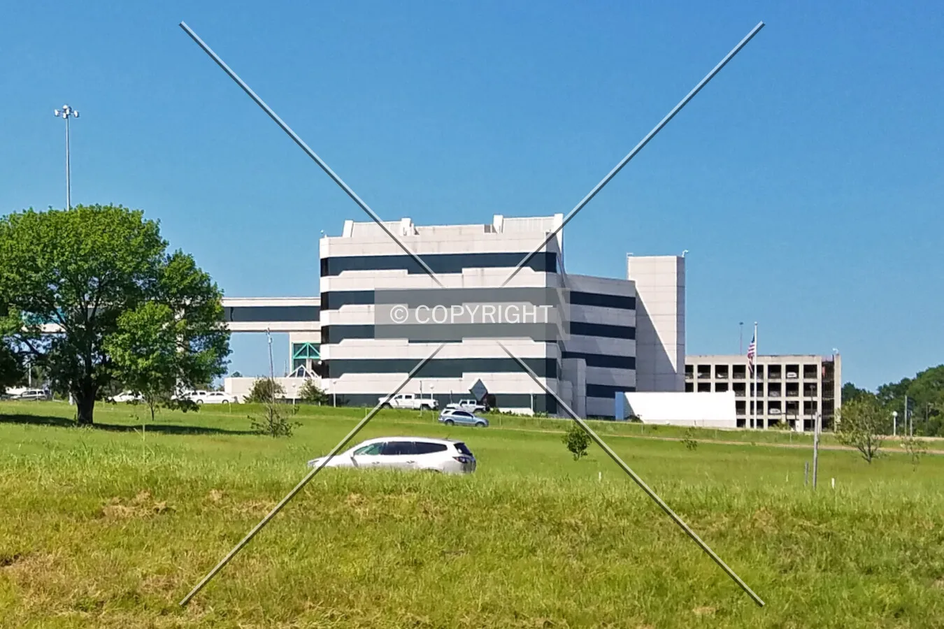 View from the northeast; August 31, 2017