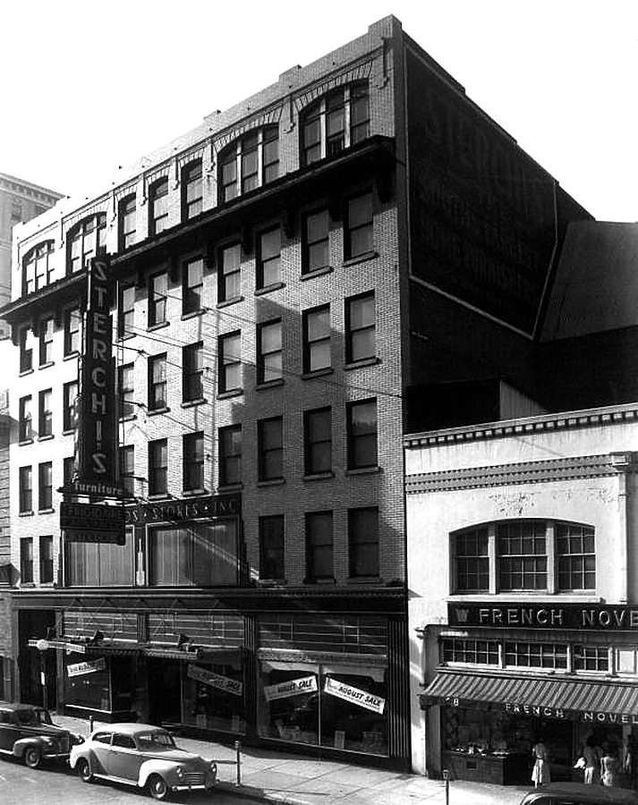 Vintage view from the northwest