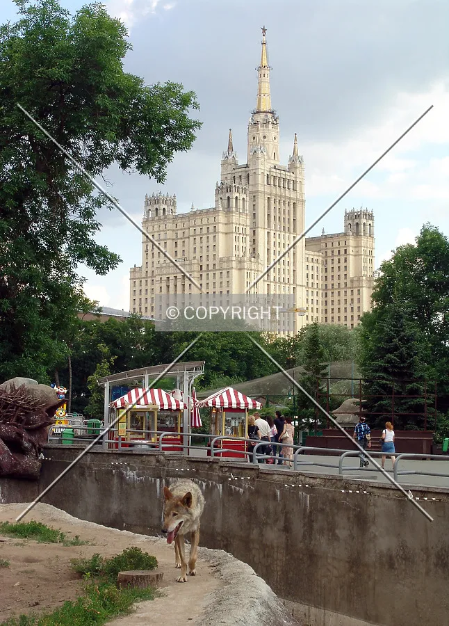 View from Moscow Zoo