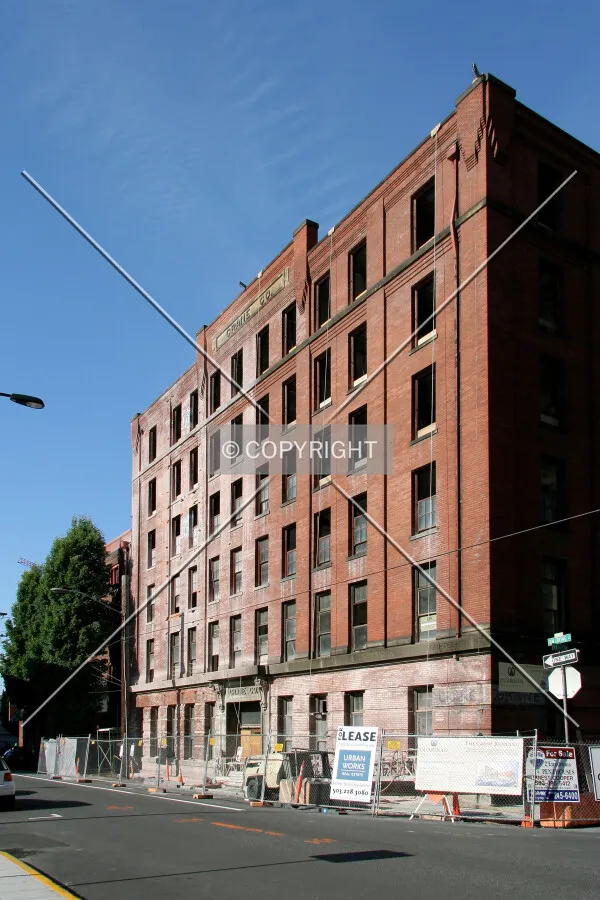View of the western facade
