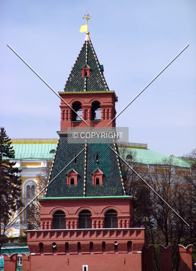 Top part of the tower