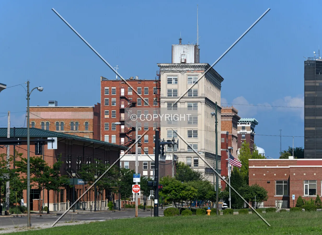 View from the west