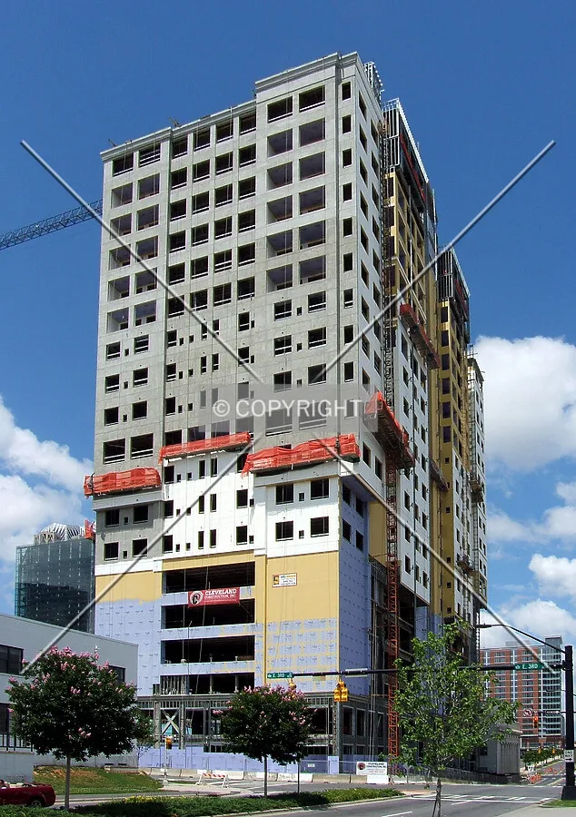 View from the southwest on Caldwell Street