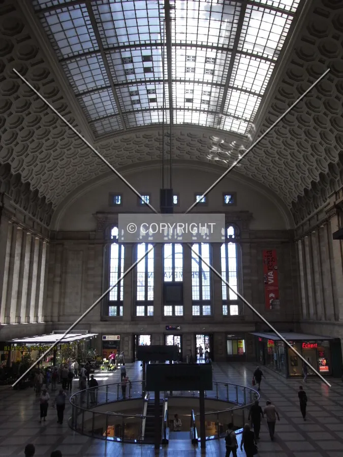 Leipzig train station