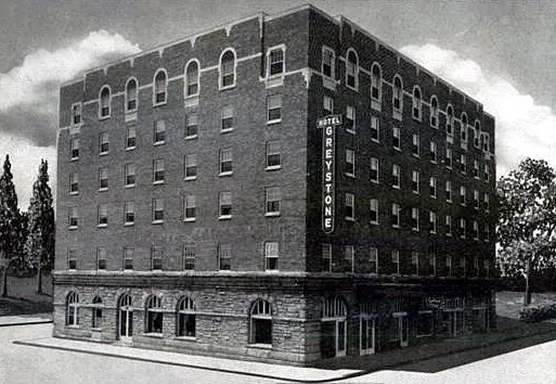 Vintage view from the east
