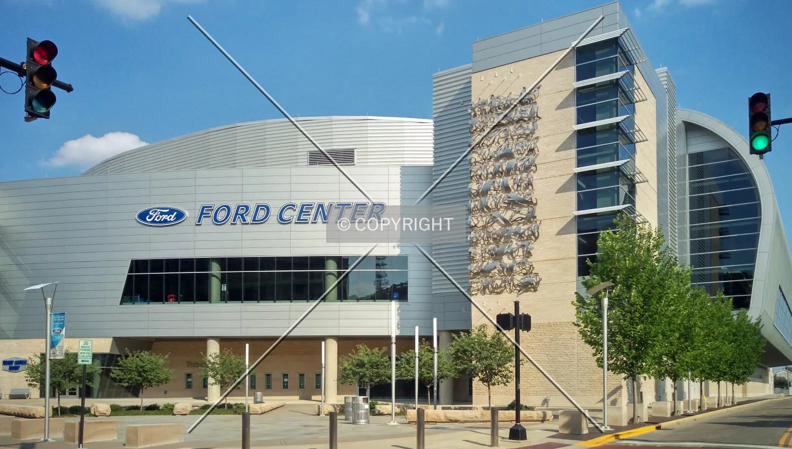 View from the west; July 24, 2015