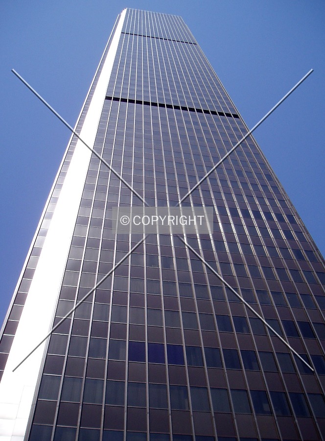 Looking up from Wilshire Boulevard