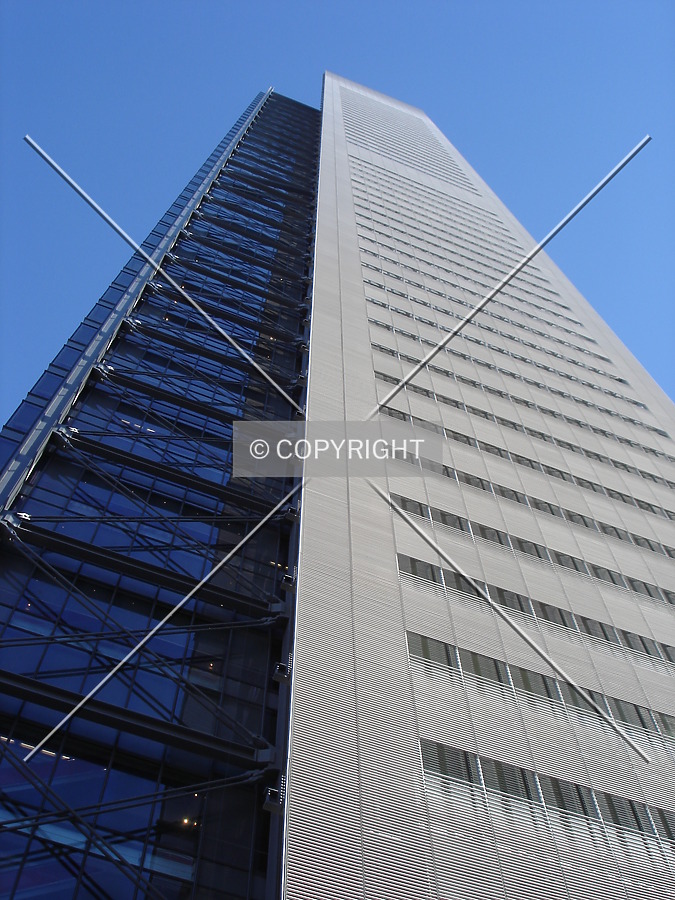 Looking up the southwest side