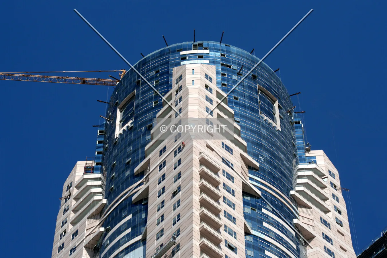 Looking up to the top