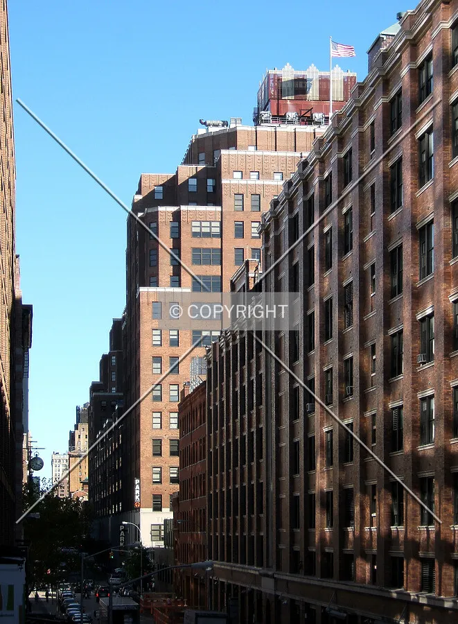 View from the northwest along 16th Street