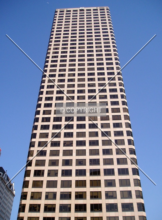 Looking up from the northwest