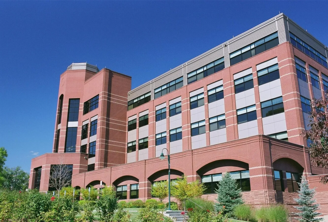 View from the southeast