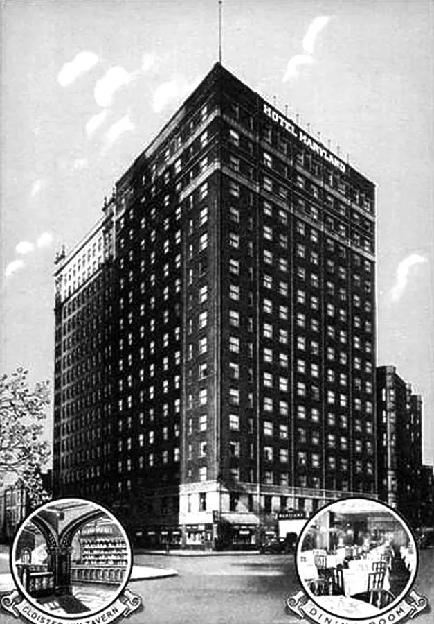 Vintage view from the southeast