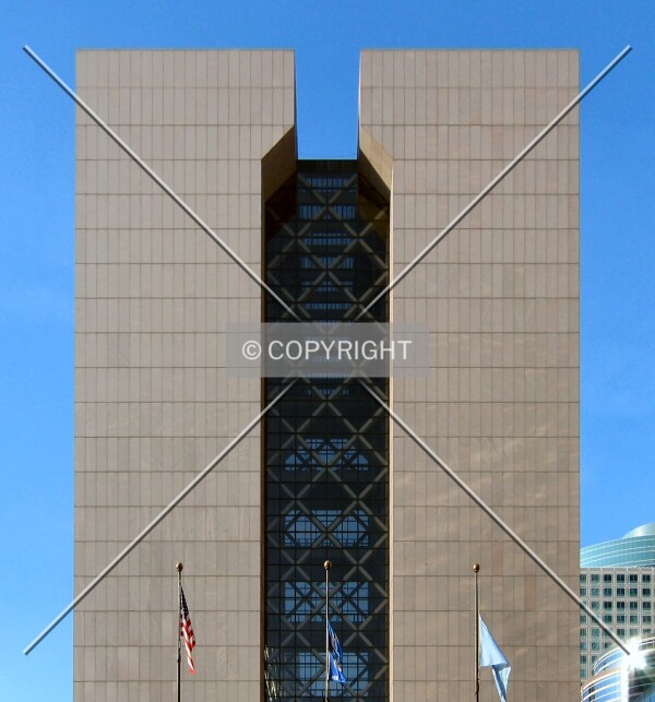 Top floors from the north