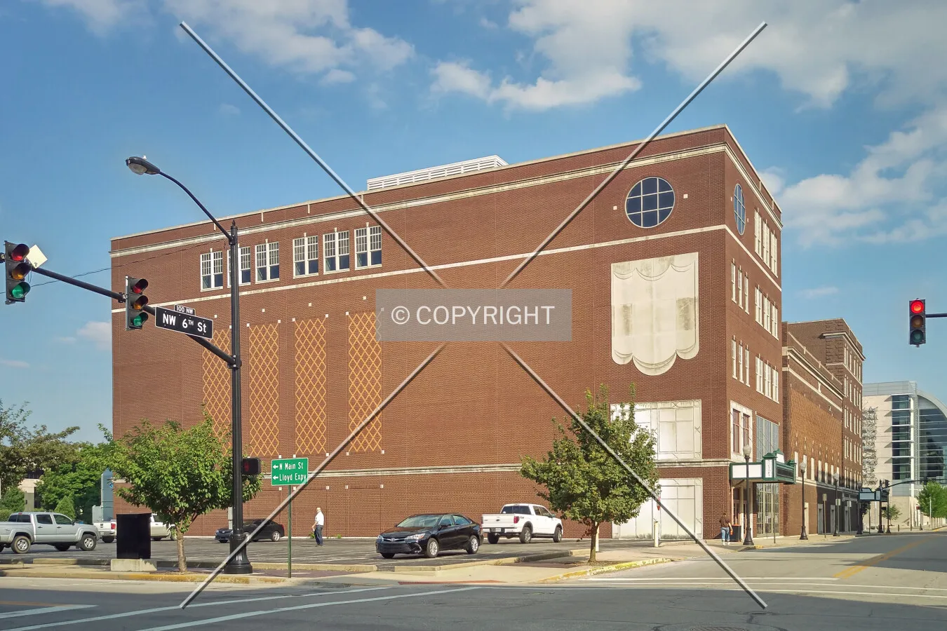 View from the southwest; July 24, 2015