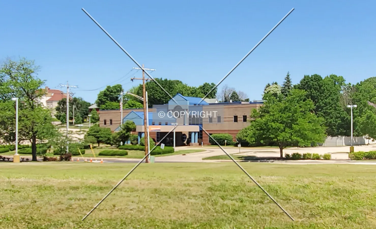View from the south; June 6, 2020