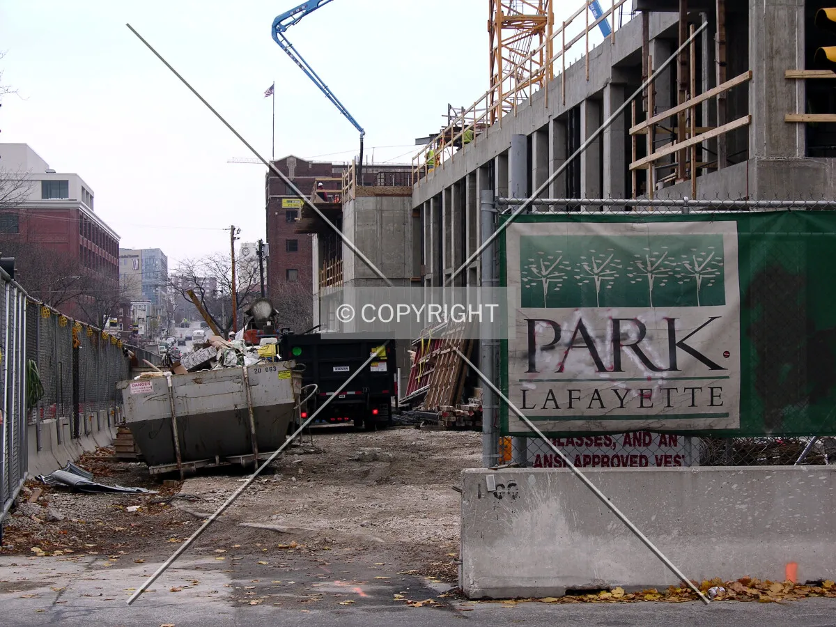 From North Prospect Avenue to the south
