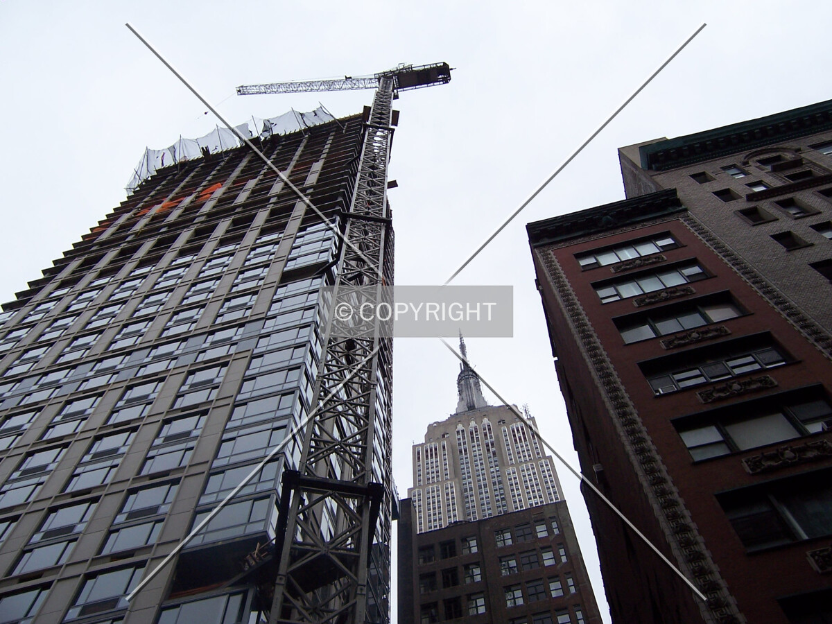 Looking up from 31st Street