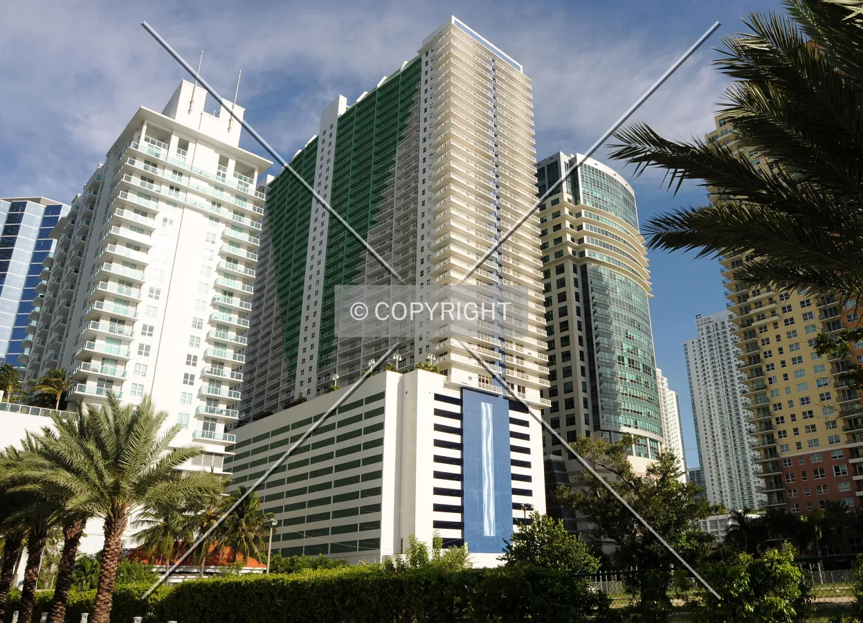 Looking up from the southeast