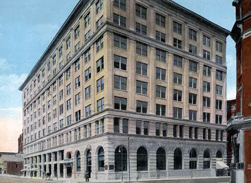Vintage view from the southeast