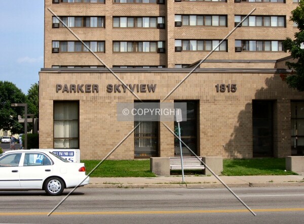 Base from across Central Avenue