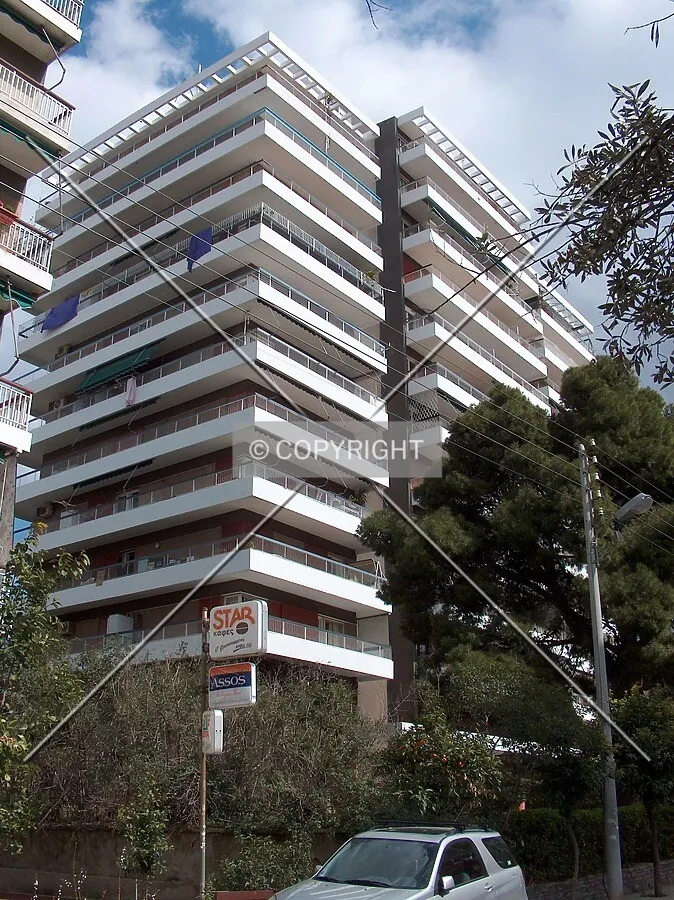 View from across Hymittou Street