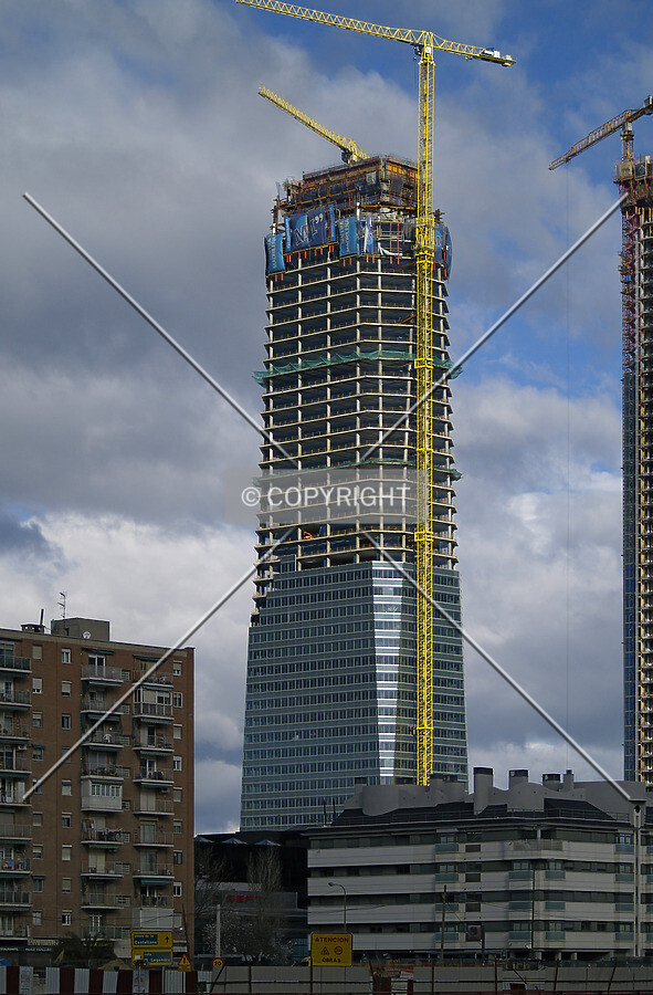 As seen from Chamartin train station