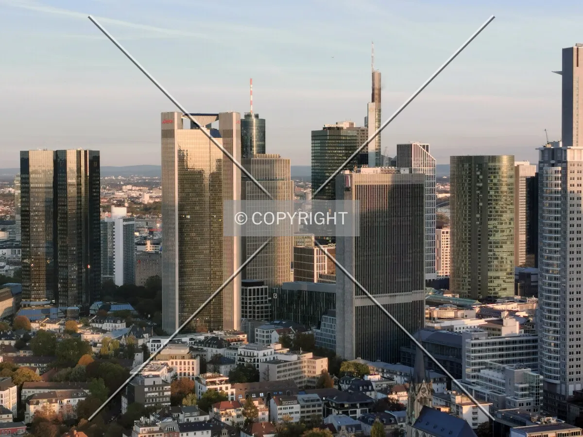Frankfurt CBD Skyline