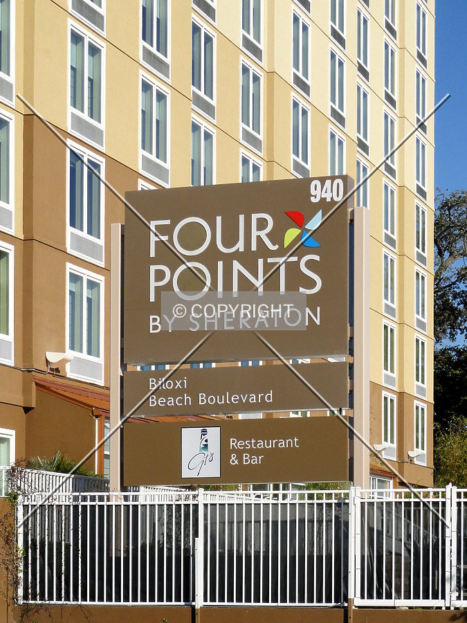 Former Four Points signage