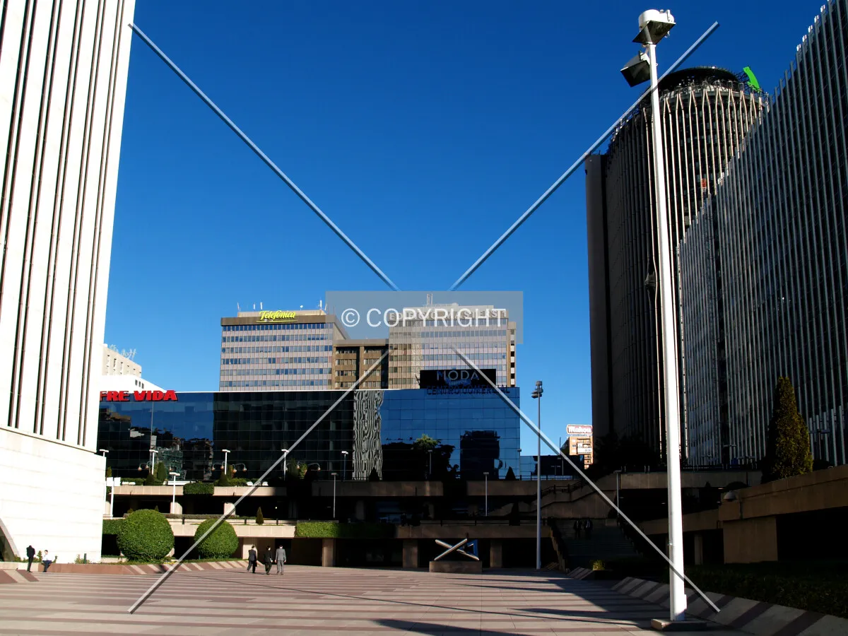 A view from Plaza de Picasso