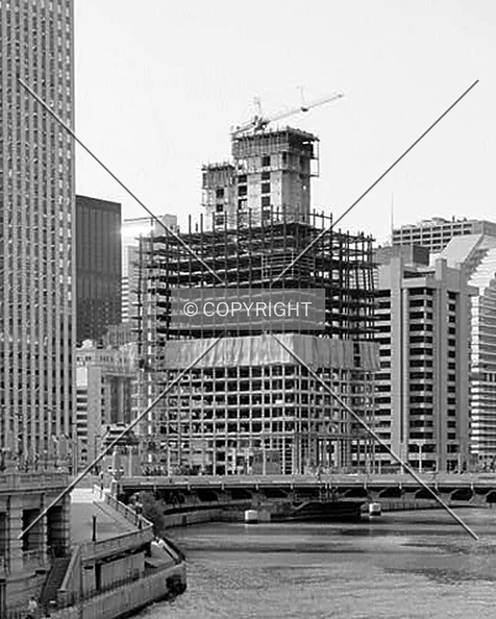 View from the northeast in 1987