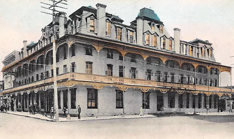 View from the southeast