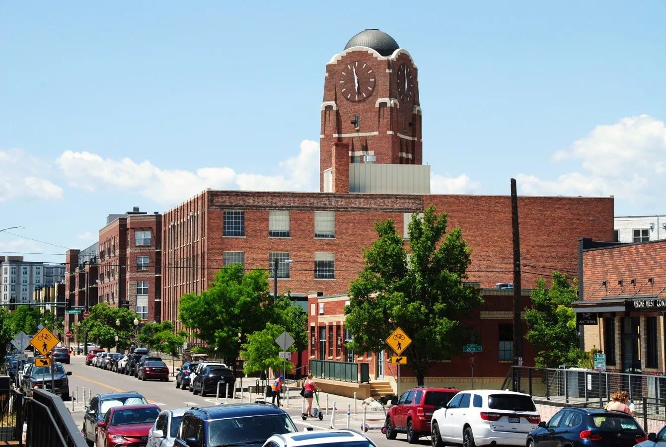View from the northeast