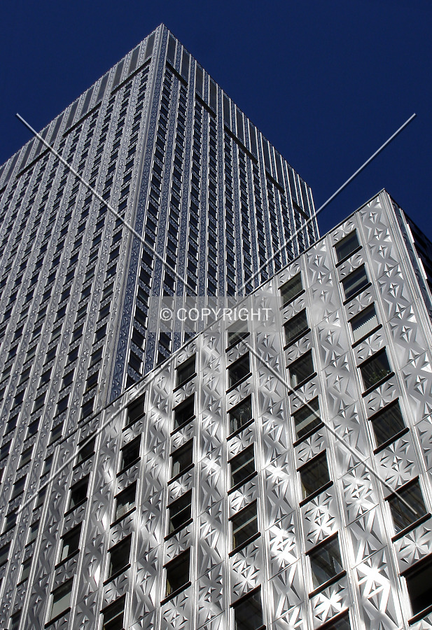 Looking up from 41st Street