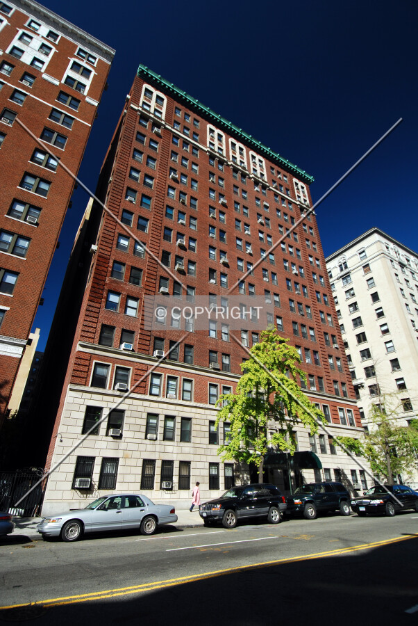 Viewed along West End Avenue