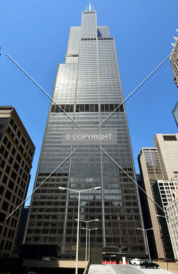 Looking up from the east.