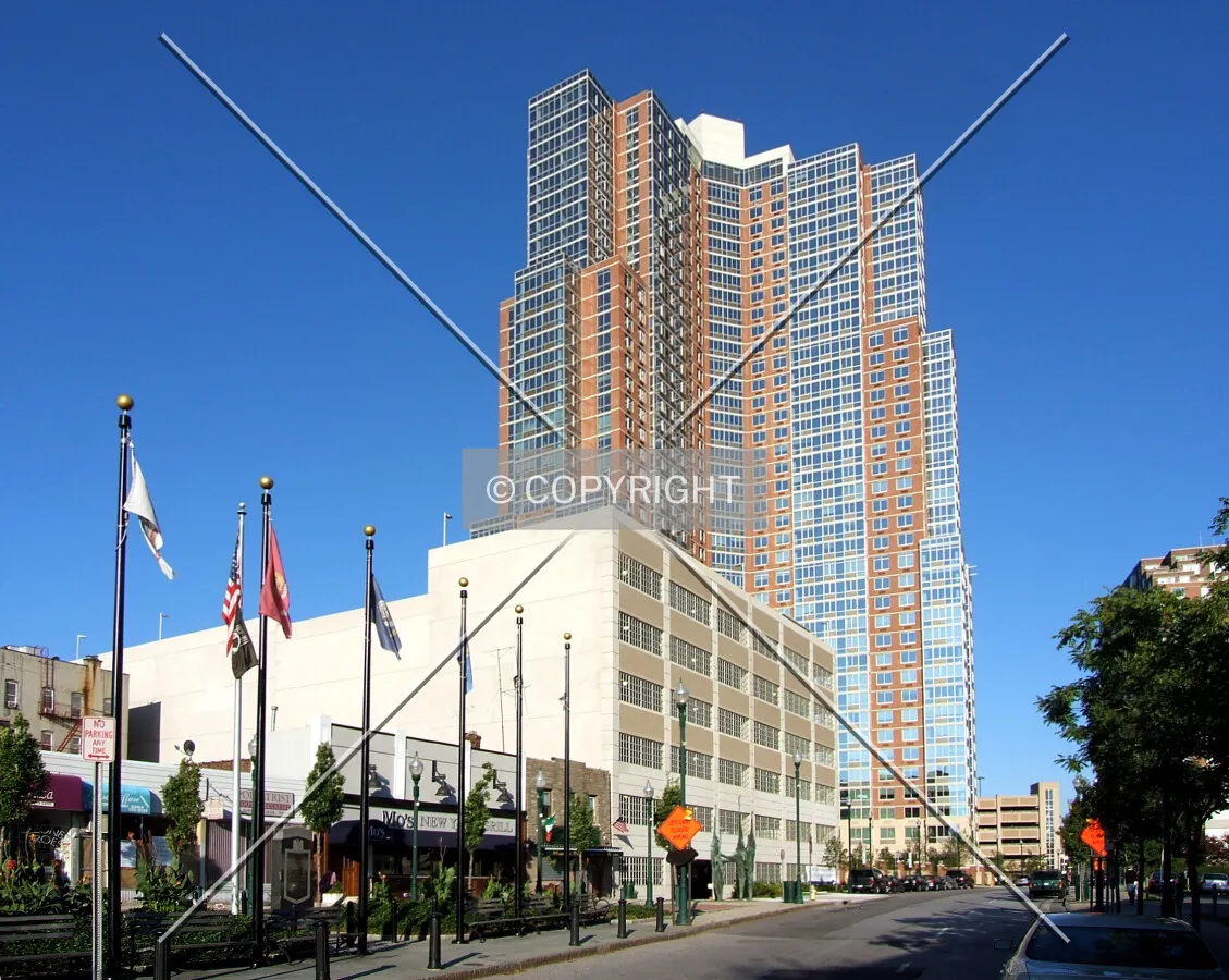 View from the southeast along Mechanic Street