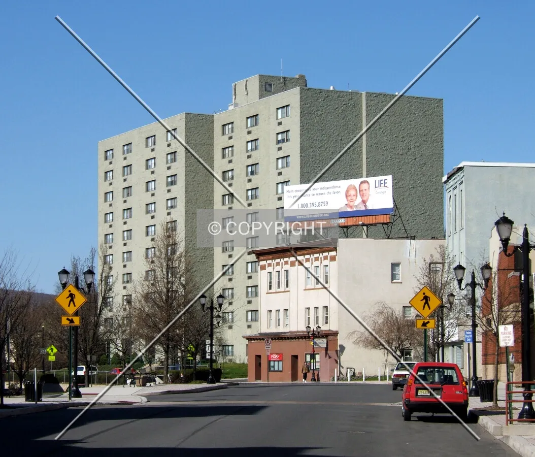 View from the south