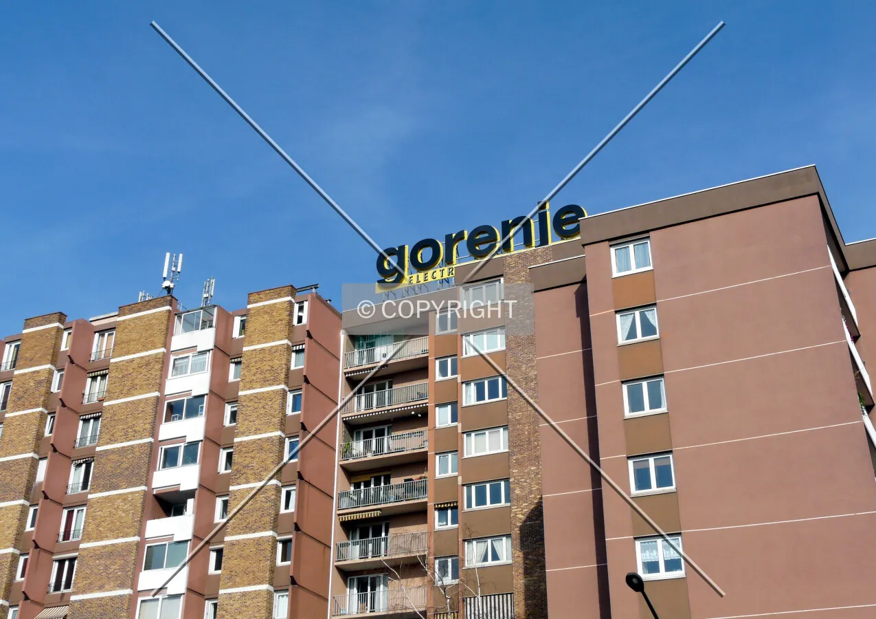 Top floors of the west side