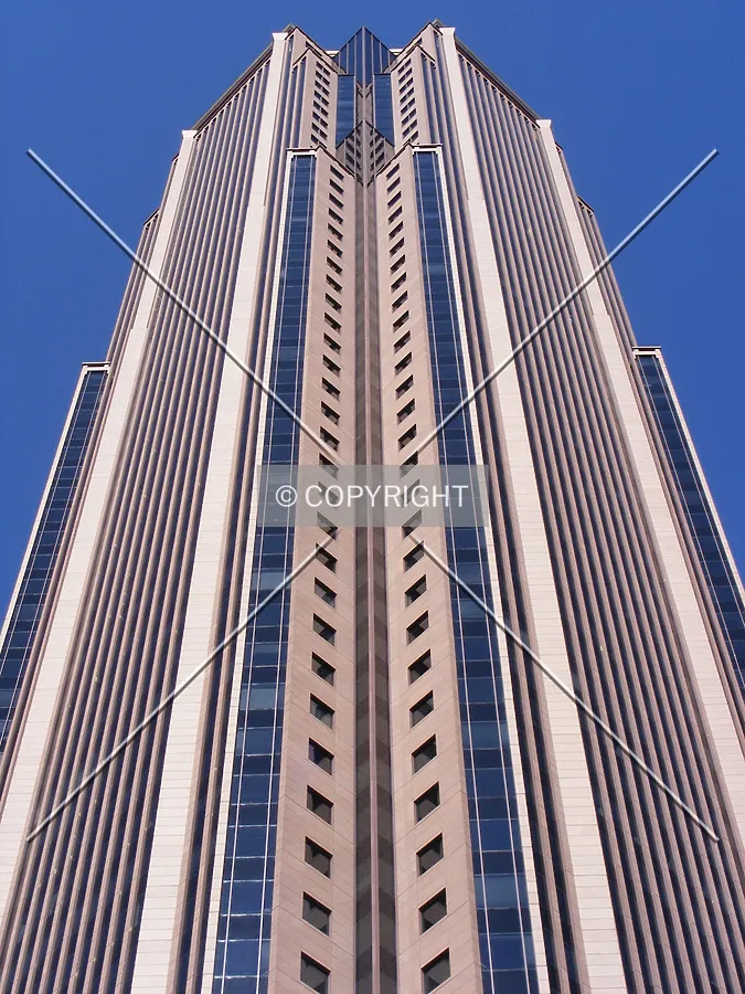 Looking up from Linden Avenue NE