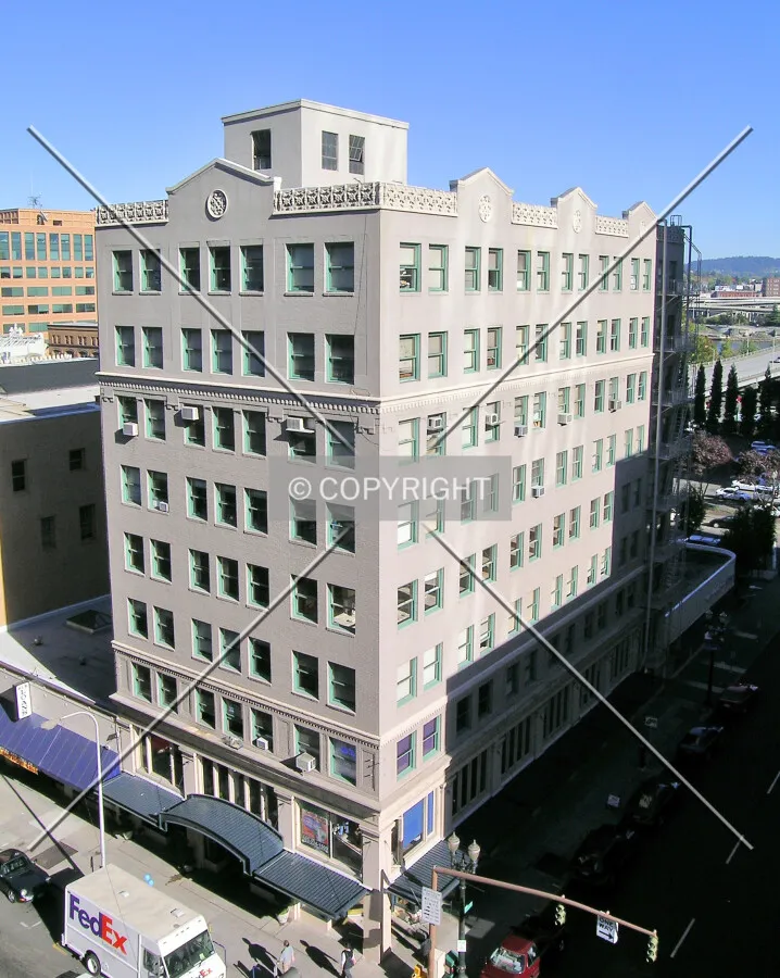 As seen from 3rd Avenue Parking Garage