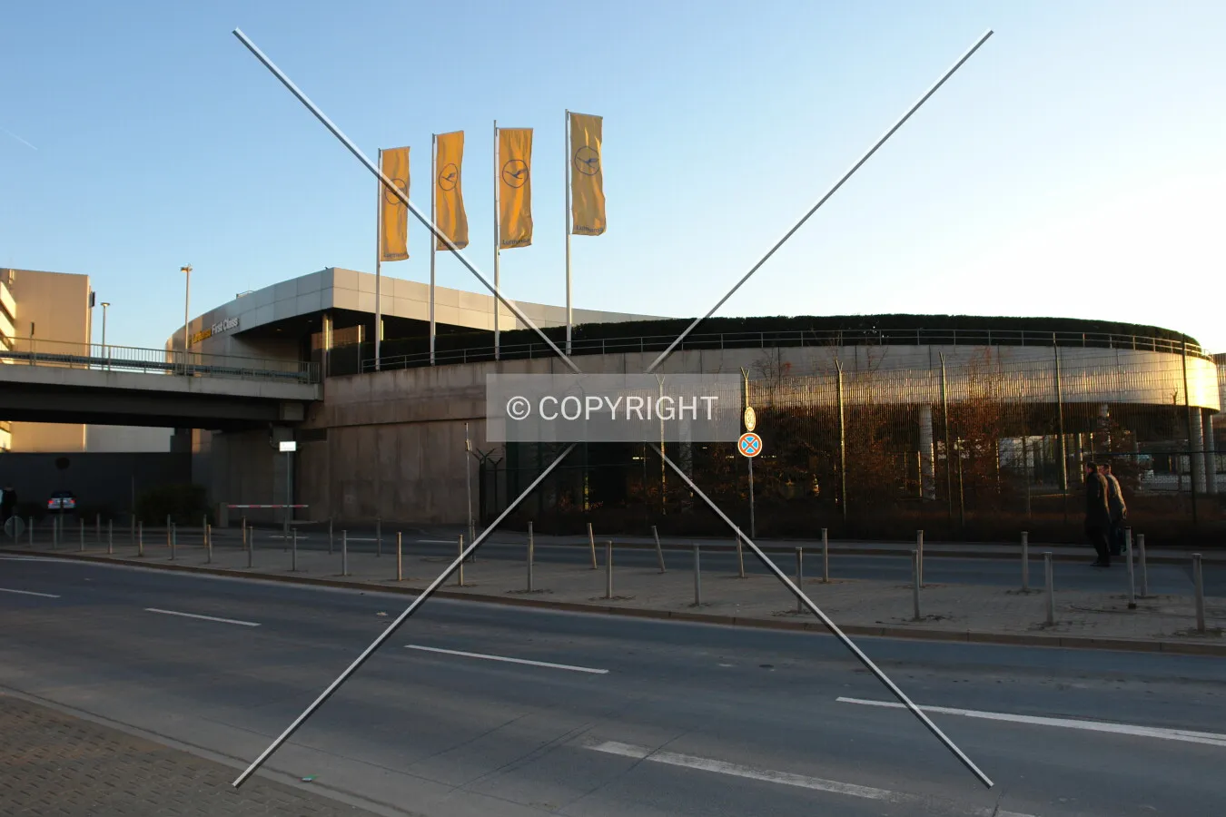 Lufthansa Building at Frankfurt Airport