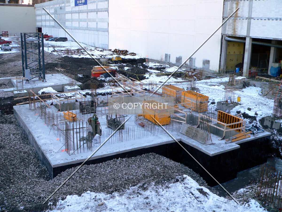 View of the core from Wacker Drive