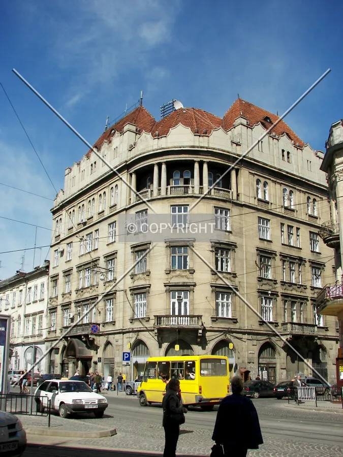 Front side seen from Soborna Square