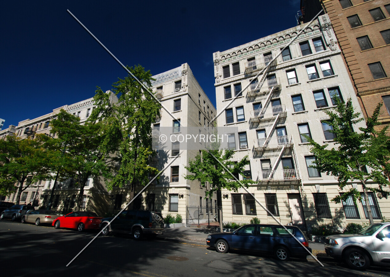 View along West 110th Street
