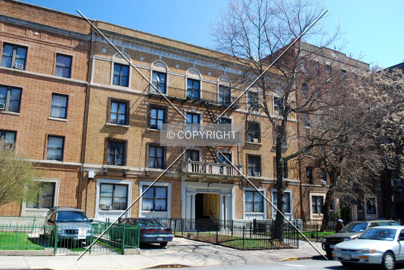 Viewed along Ocean Avenue