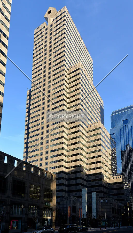 View from the southwest on Market Street